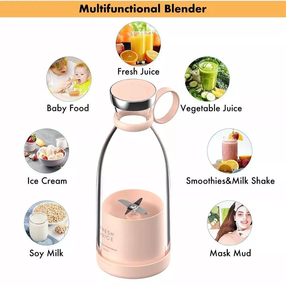 Portable Blender USB Rechargeable Mini Juicer Blender