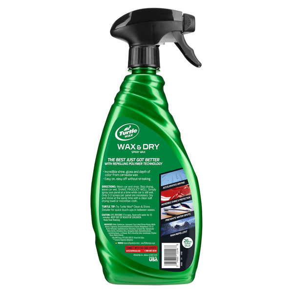 WAX & DRY SPRAY WAX
